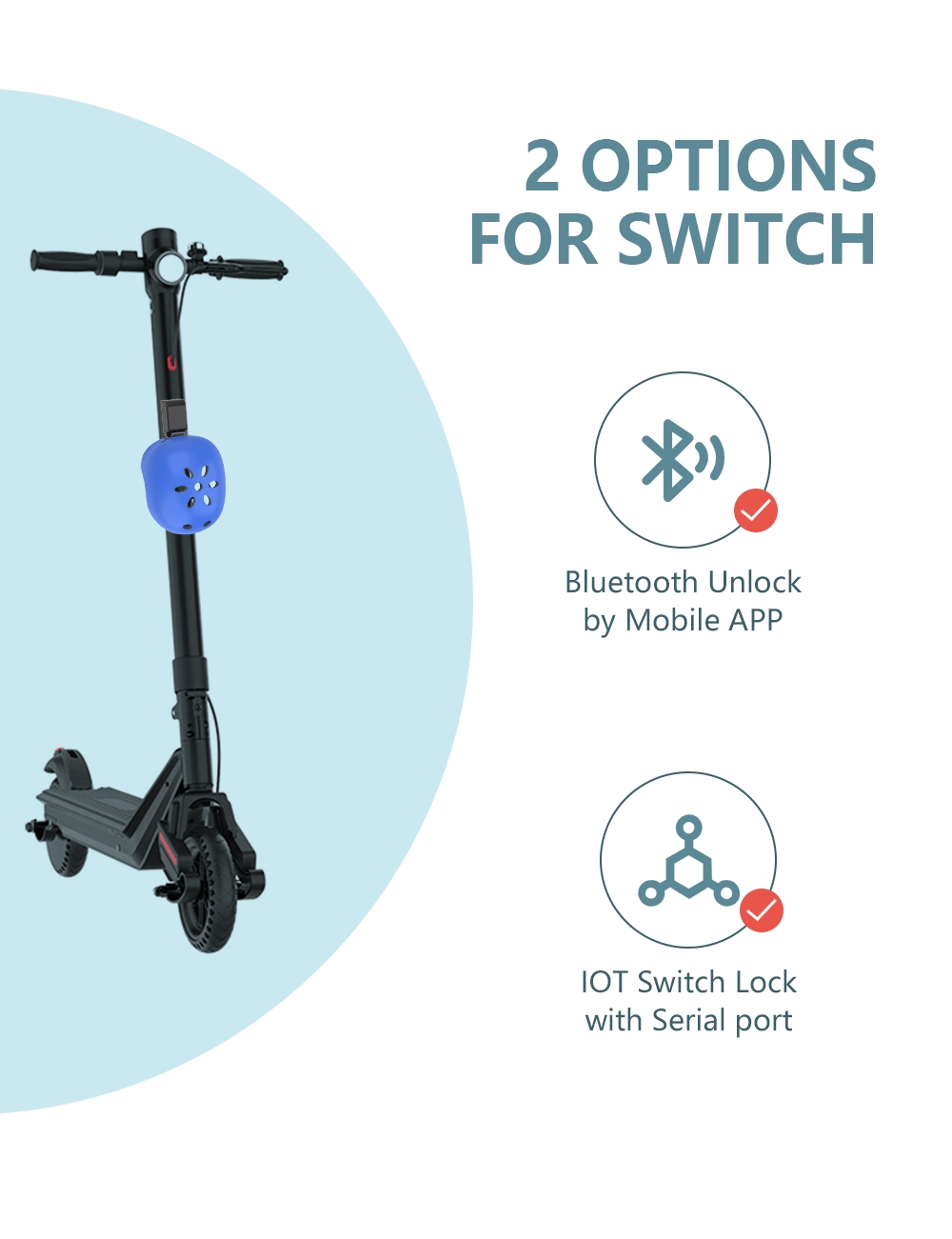 smart helmet lock